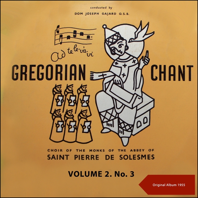 Couverture de Gregorian Chant, Volume Two No. 3