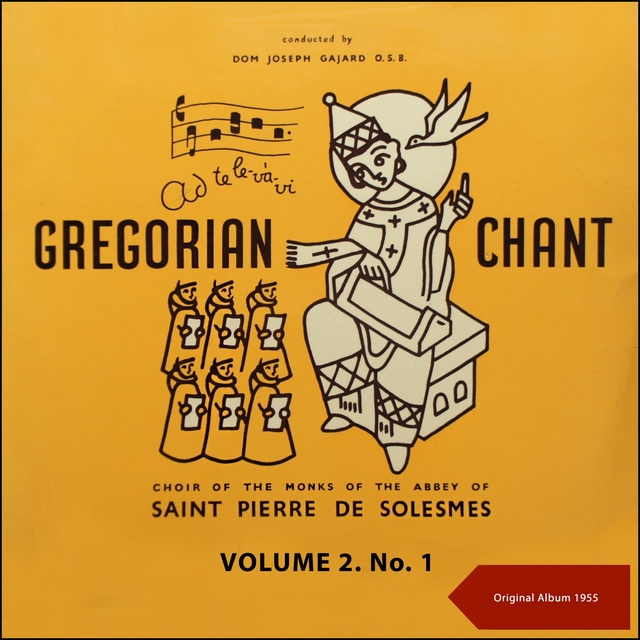 Couverture de Gregorian Chant, Volume Two No. 1