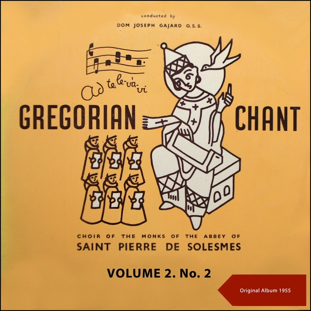 Couverture de Gregorian Chant, Volume Two No. 2