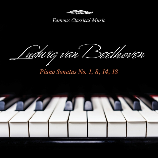 Couverture de Beethoven: Piano Sonatas Nos. 1, 8, 14 & 18