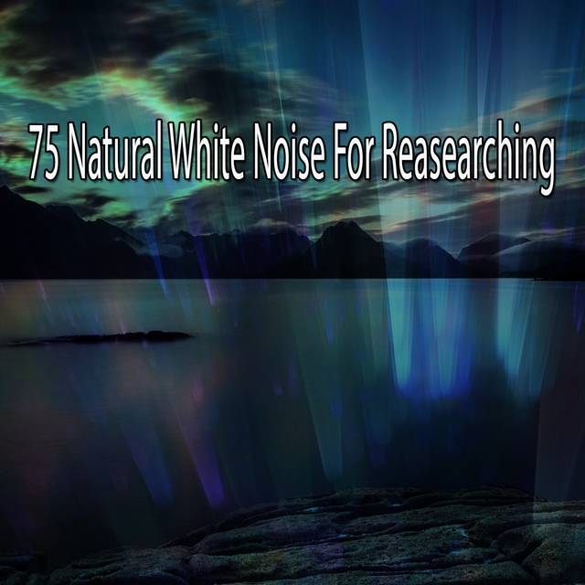 Couverture de 75 Natural White Noise For Reasearching