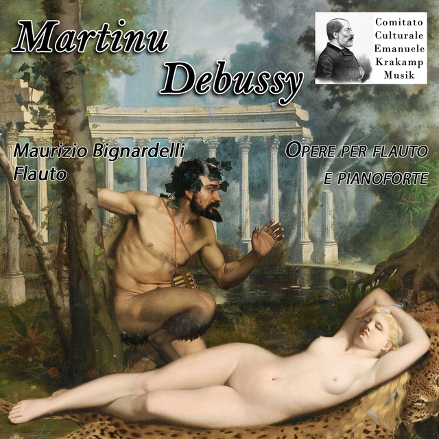 Couverture de Martinu, Debussy: Oeuvres pour flûte et piano