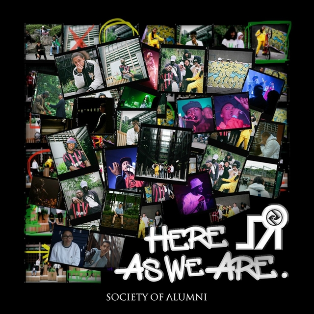 Couverture de Here as We Are.