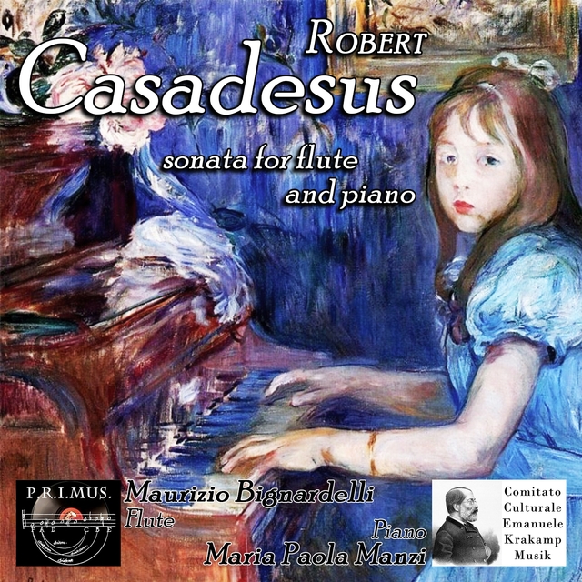 Couverture de Robert Casadesus: Sonata for Flute and Piano