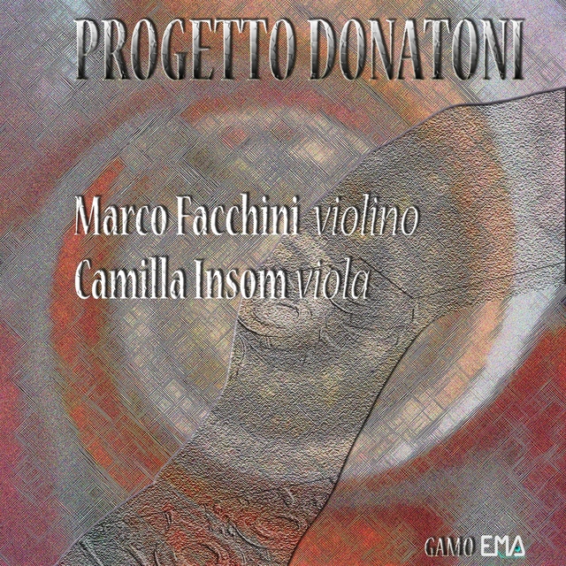 Couverture de Progetto Donatoni: Gamo - Ema, Archive 2018
