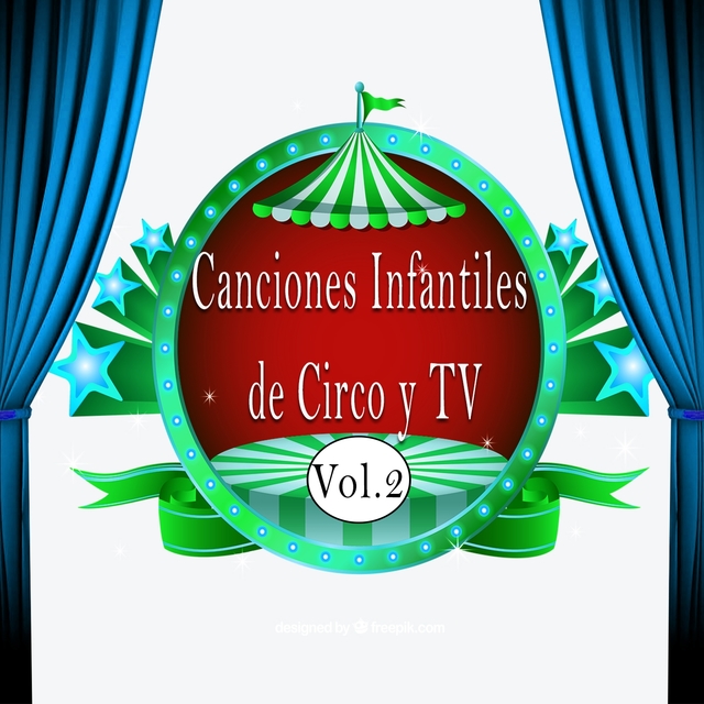 Couverture de Canciones Infantiles de Circo y TV, Vol. 2