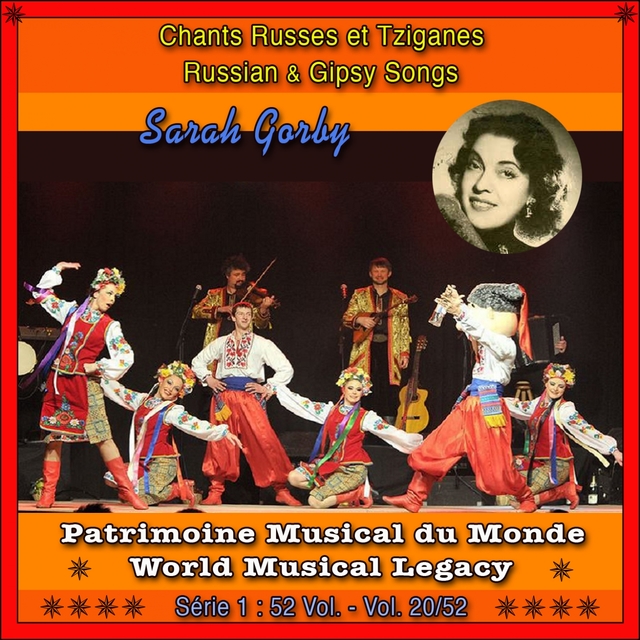 Couverture de Patrimoine Musical du Monde / Vol. 20/52 : Chants Russes et Tziganes