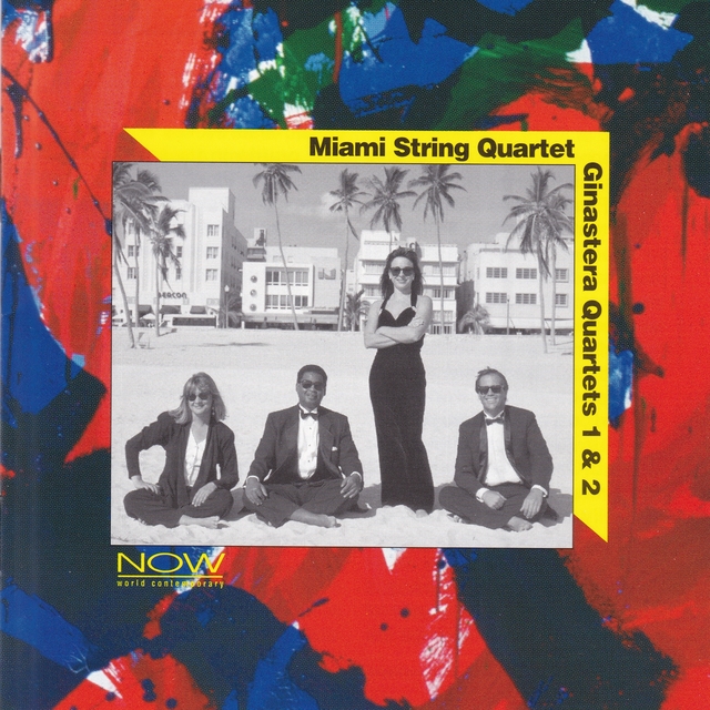 Couverture de Alberto Ginastera, Miami String Quartet