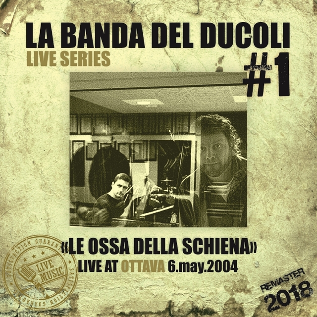 Couverture de Live Series: # 1 - Ottava (Le ossa della schiena)