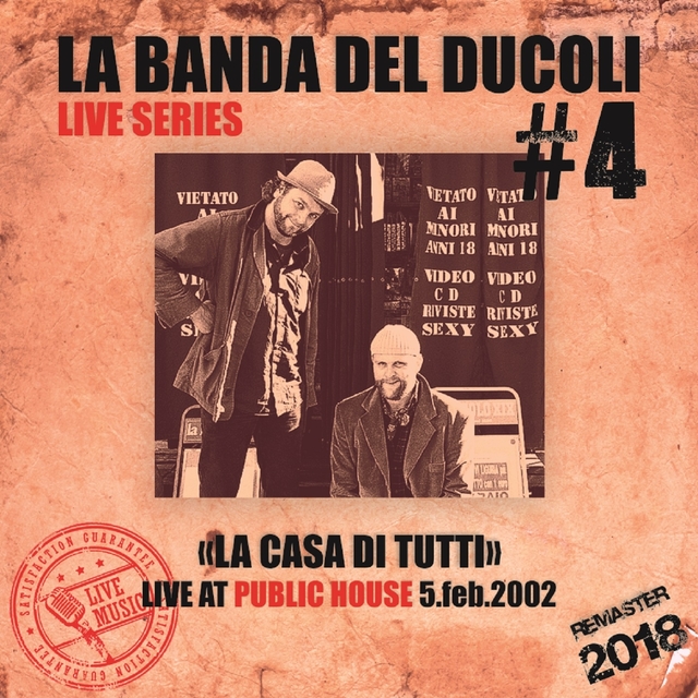 Couverture de Live Series: # 4 - Public House (la casa di tutti)