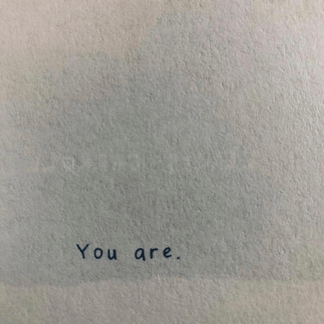 You are