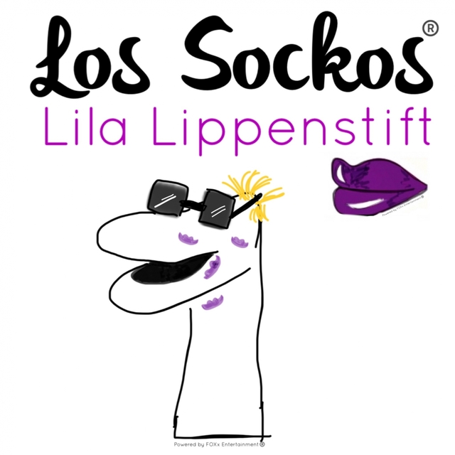 Lila Lippenstift