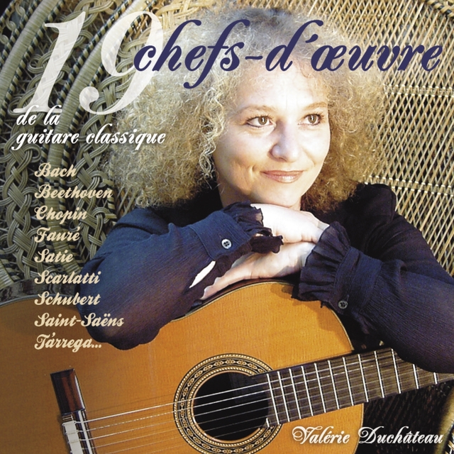 Couverture de 19 Chefs d'œuvres de la guitare classique