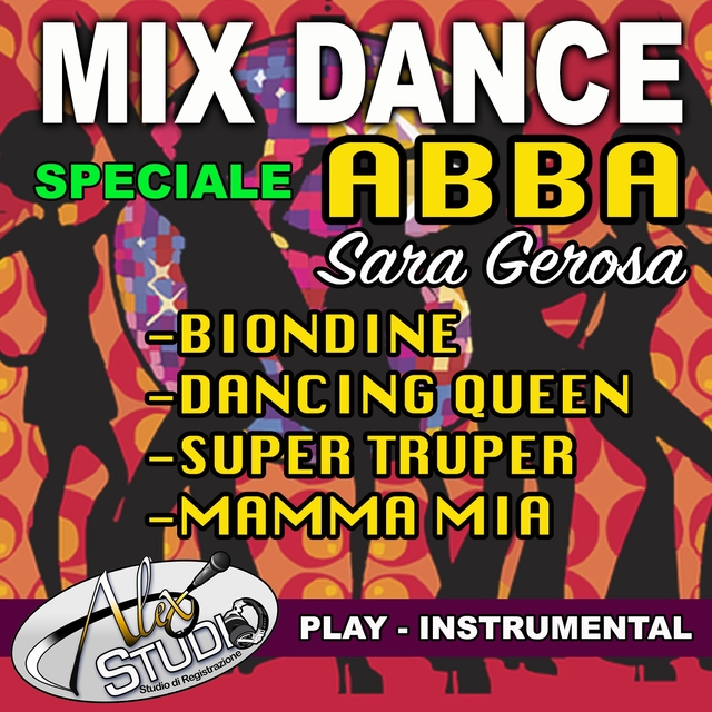 Couverture de BIONDINE - DANCING QUEEN - SUPER TROUPER - MAMMA MIA