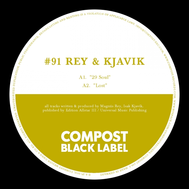 Couverture de Compost Black Label #91