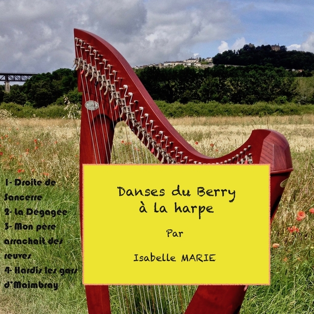 Couverture de Danses du Berry à la harpe