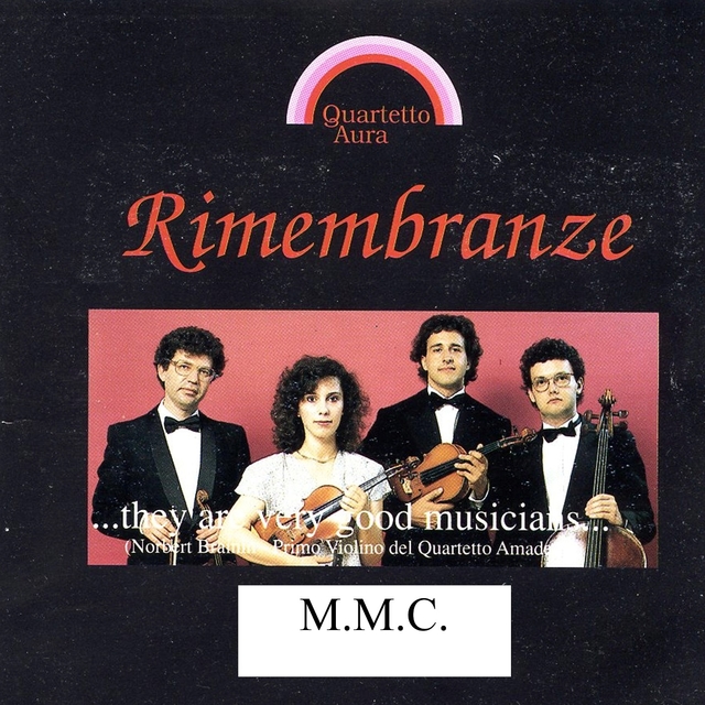 Couverture de Rimembranze