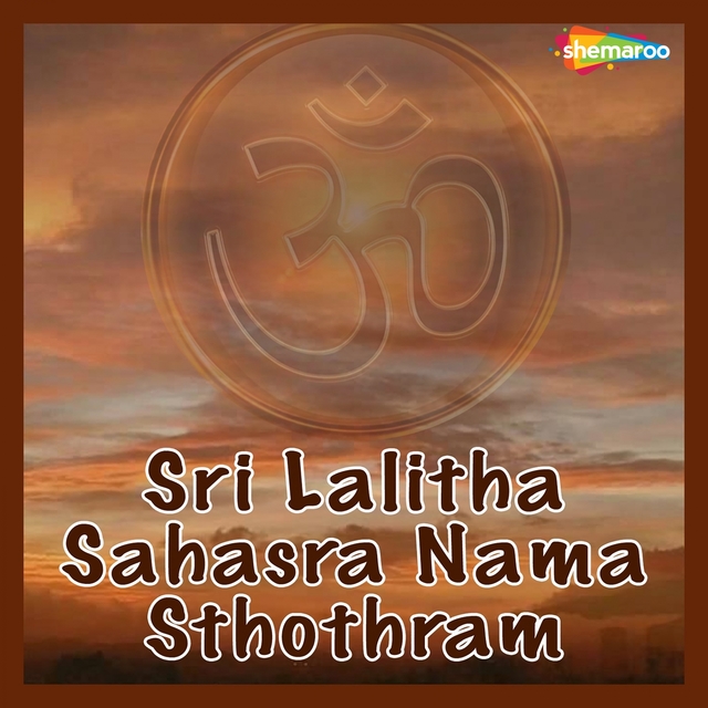 Couverture de Sri Lalitha Sahasra Nama Sthothram