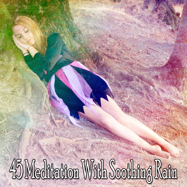 Couverture de 45 Meditation with Soothing Rain