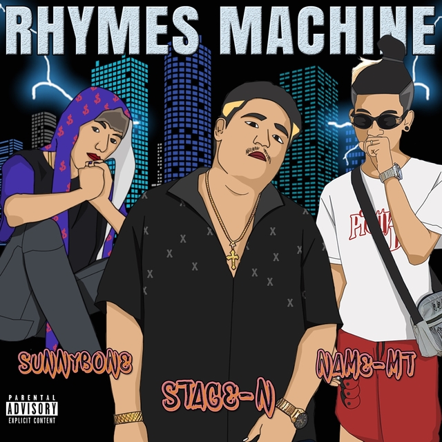 Couverture de Rhymes Machine