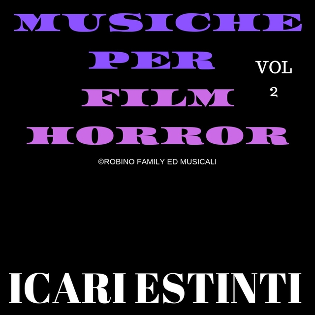 Couverture de MUSICHE PER FILM HORROR 2