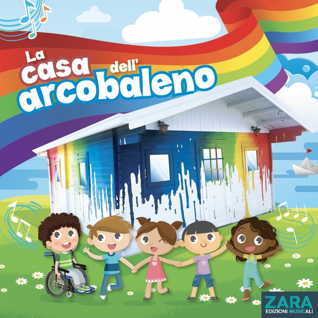 Couverture de LA CASA DELL'ARCOBALENO