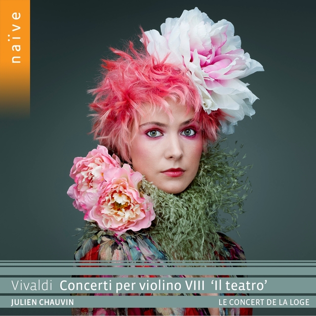 Couverture de VIVALDI Concerti per violino VIII "Il teatro"