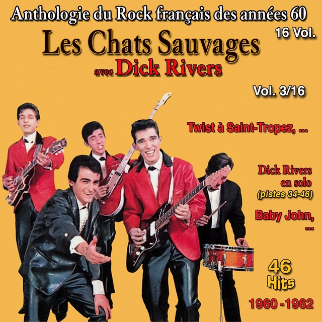 Couverture de Les débuts - 1960-1962 les chats sauvages avec dick rivers, en solo