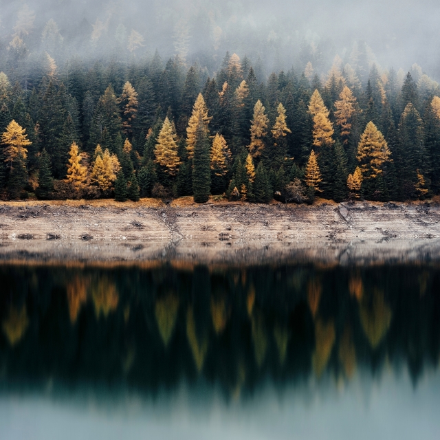 Couverture de Fog over the Lake