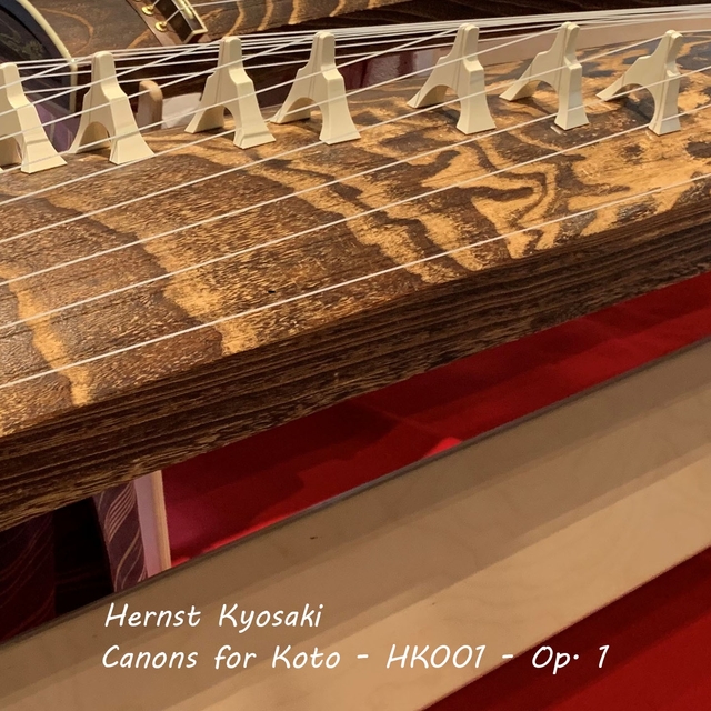 Couverture de Canons for Koto, HK001, Op. 1