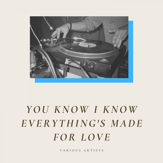 Couverture de You Know I Know Everything's Made for Love