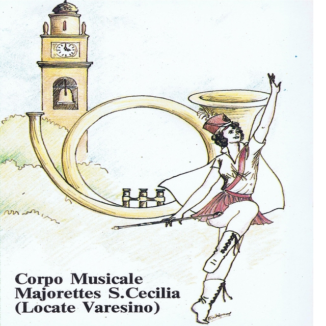 Couverture de Corpo musicale - Majorettes S. Cecilia