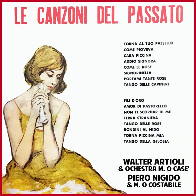 Couverture de Le canzoni del passato