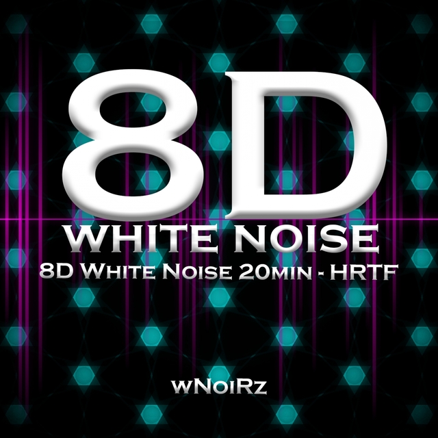 8D White Noise 20min - HRTF