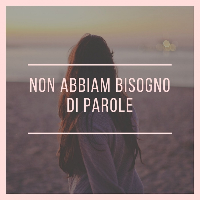 Couverture de Non abbiam bisogno di parole