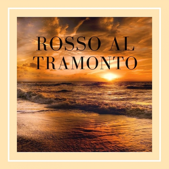 Couverture de Rosso al tramonto