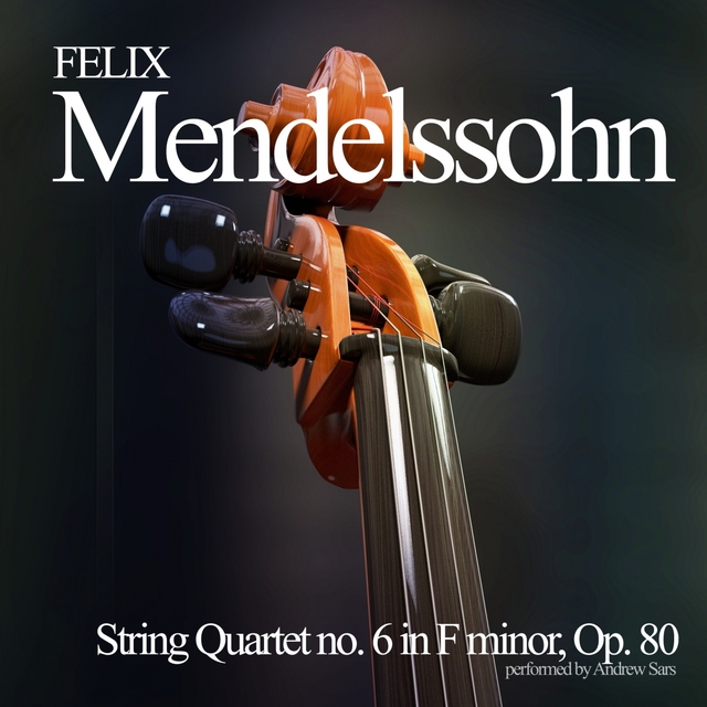 Couverture de String Quartet no. 6 in F minor, Op. 80