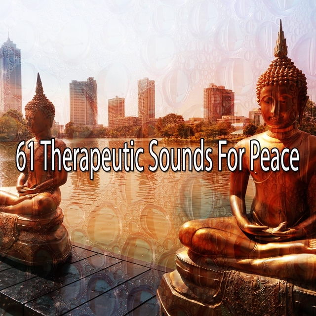 Couverture de 61 Therapeutic Sounds for Peace