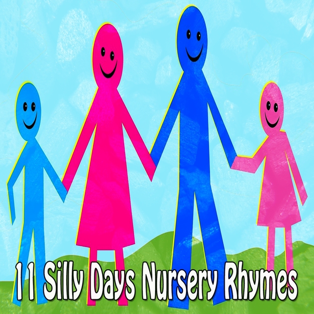 Couverture de 11 Silly Days Nursery Rhymes