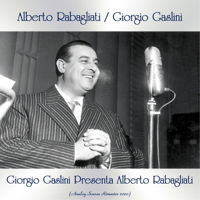 Couverture de Giorgio Gaslini Presenta Alberto Rabagliati