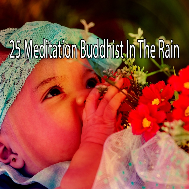 25 Meditation Buddhist in the Rain