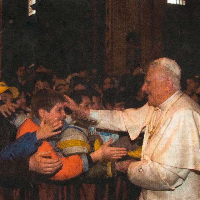 Couverture de Mi ha baciato il Papa