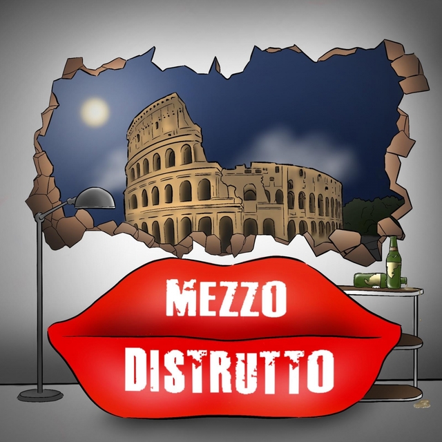 Mezzo distrutto