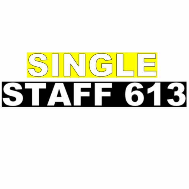 Single staff 613