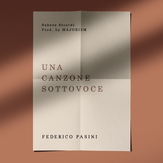 Couverture de Una canzone sottovoce