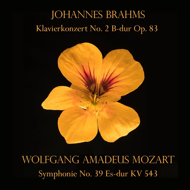 Johannes Brahms: Klavierkonzert No. 2 B-dur Op. 83 / Wolfgang Amadeus Mozart: Symphonie No. 39 Es-dur KV 543