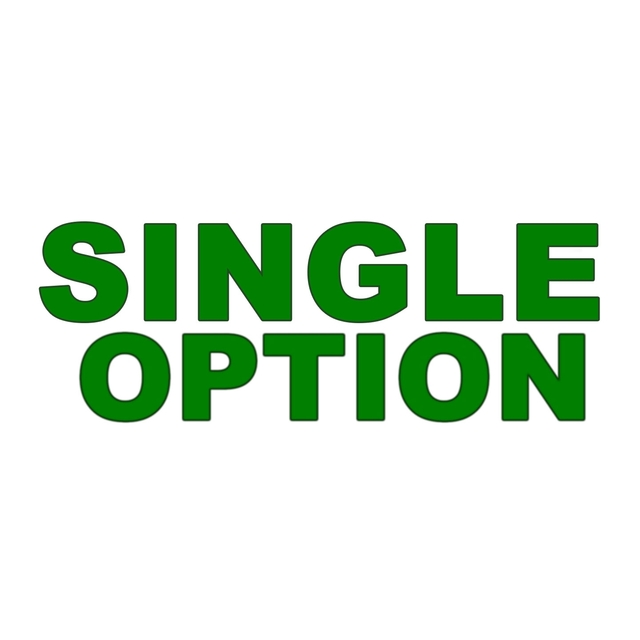 Couverture de Single option