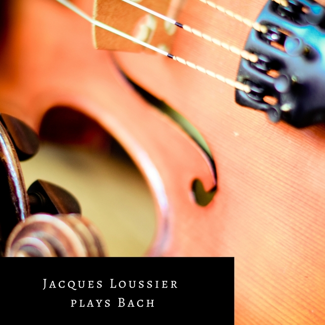 Couverture de Jacques Loussier plays Bach