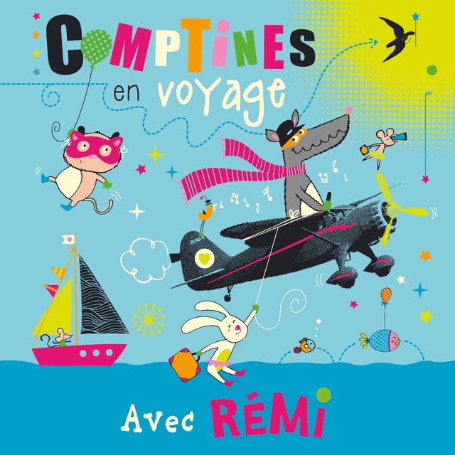 Couverture de Comptines en voyage avec Rémi