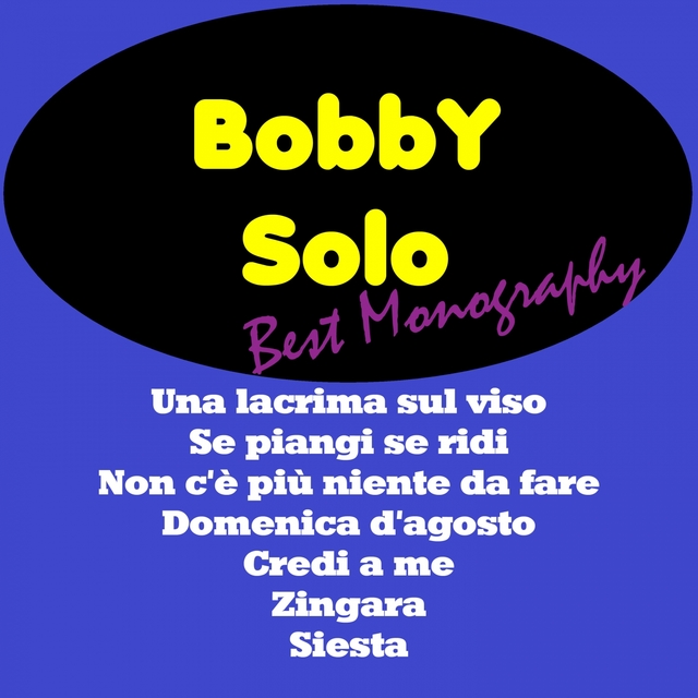 Best Monography - Bobby Solo